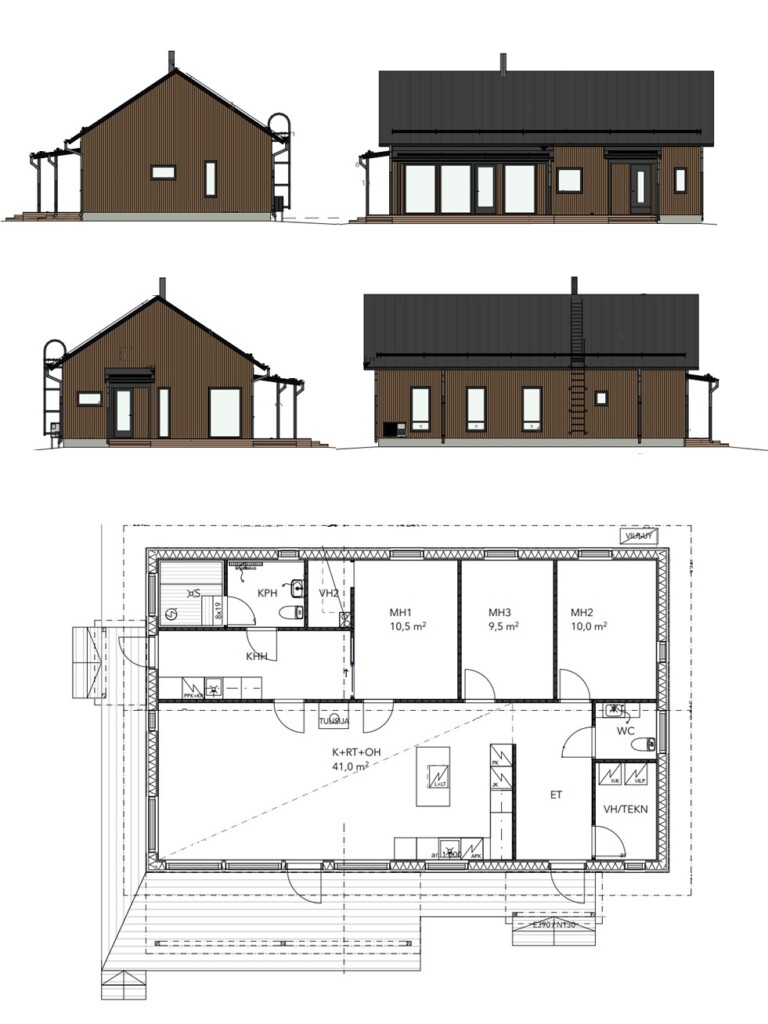 Pohja 110m2